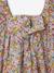 Sleepsuit with frills for babies in cotton multicoloured 