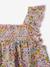 Sleepsuit with frills for babies in cotton multicoloured 