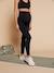 2-piece maternity sportswear set black 