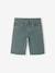 Boy's 5-pocket bermuda shorts clay beige+emerald green+grey blue+terracotta 