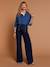 Women's maternity trouser navy blue 