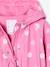 Hooded Raincoat with Magical Motifs for Girls blush+GREEN MEDIUM ALL OVER PRINTED+pale pink+rose+sky blue 
