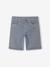 Boy's 5-pocket bermuda shorts clay beige+emerald green+grey blue+terracotta 