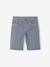 Boy's 5-pocket bermuda shorts clay beige+emerald green+grey blue+terracotta 