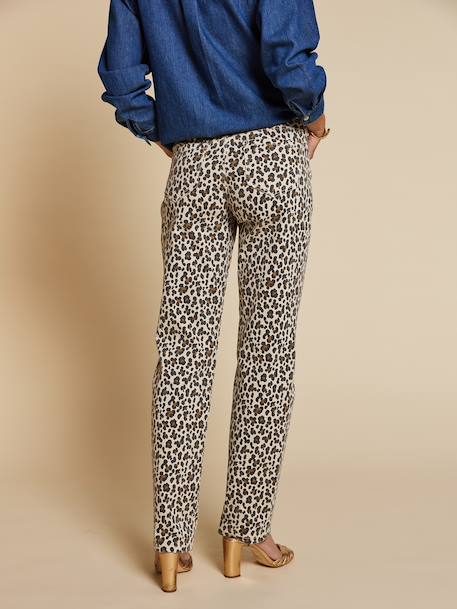 Maternity straight leg jeans ecru 