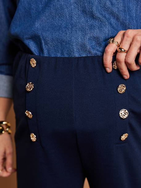Women's maternity trouser navy blue 