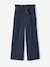 Jonen girl's cotton gauze trousers ink blue+khaki 