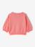 Basics Knitted Cardigan, Embroidered Heart, for Babies coral+white 