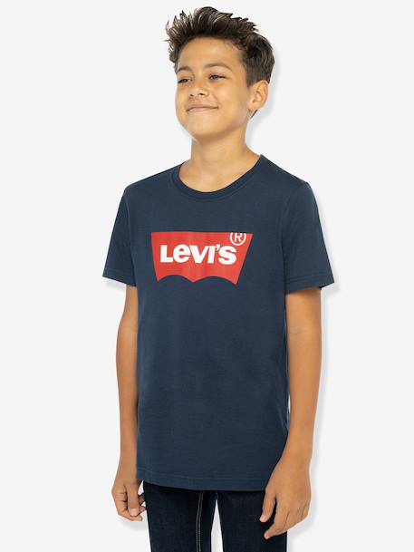 Batwing T-Shirt by Levi's® navy blue+white 