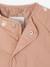 Embroidered padded jacket for baby girls pecan nut 