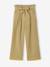 Jonen girl's cotton gauze trousers ink blue+khaki 