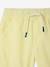Elasticated bermuda shorts for boys denim blue+fir green+pastel yellow 