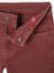 Boy's 5-pocket bermuda shorts clay beige+emerald green+grey blue+terracotta 