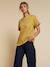 T-shirt with short sleeves in organic cotton olive 