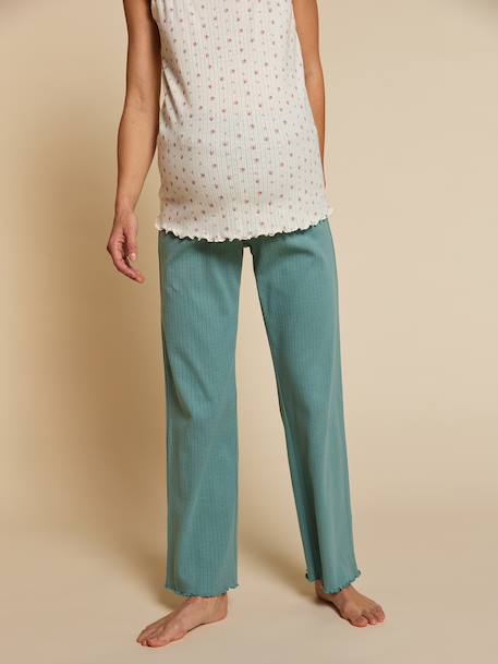 4-piece multi-season maternity set sage green 