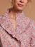 Shirt with floral print in organic cotton multicoloured 