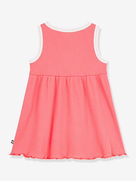Baby sleeveless dress apricot 