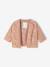 Embroidered padded jacket for baby girls pecan nut 