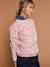 Women's organic cotton sweatshirt with floral print multicoloured 