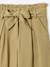Jonen girl's cotton gauze trousers ink blue+khaki 