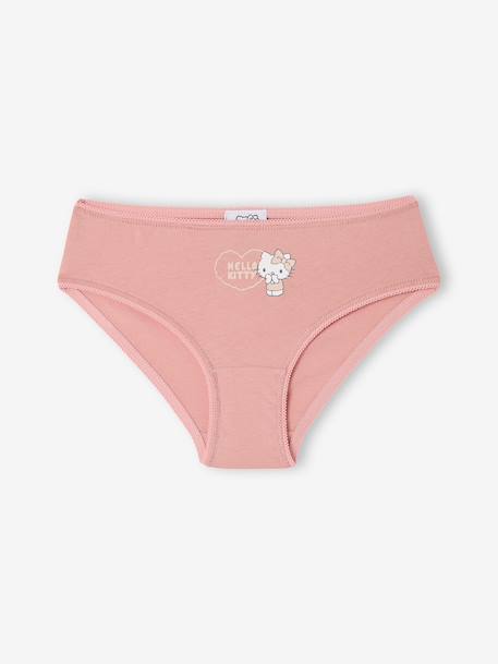 Pack of 5 Hello Kitty cotton briefs for girls blush 