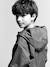 Lightweight zipped windcheater for boys khaki 