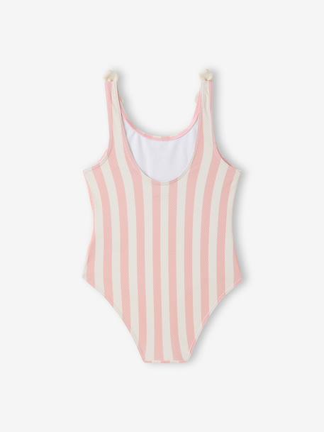 Girl's one-piece swimsuit rose 