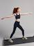 Girl's bra leggings set anthracite 