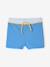Long-sleeved set with UV protective shorts azure 
