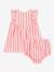 Set of sleeveless dress and bloomer for babies apricot 