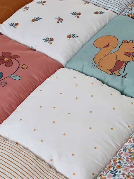 Large activity play mat rose 