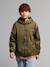 Lightweight zipped windcheater for boys khaki 