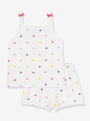 Girl's short pyjamas with braces Girls-Girl's short pyjamas with braces