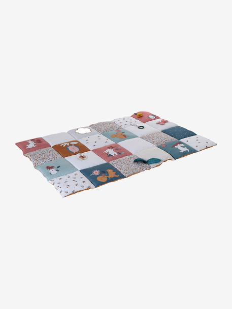 Large activity play mat rose 