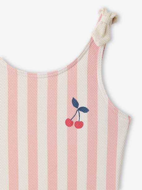 Girl's one-piece swimsuit rose 