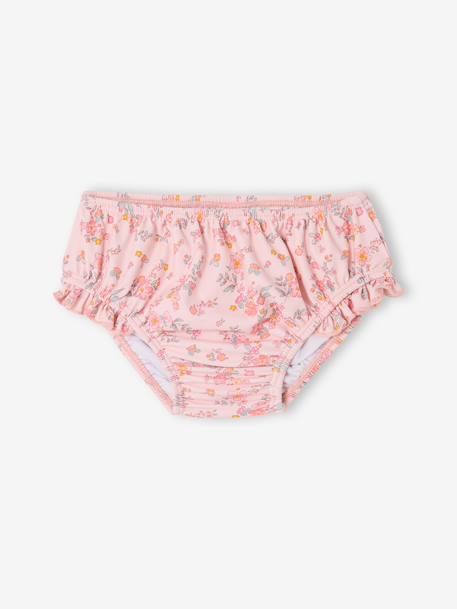 UV protective 3-piece swimsuit rosy 