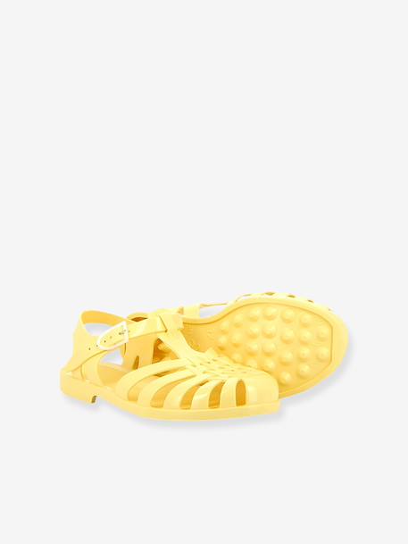 Meduse straw sandals for children yellow 