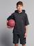 Set of short sweatshirt with short sleeves anthracite 
