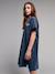 T-shirt dress navy blue 