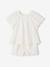 Set of 2 shorts for girls Ella Happy Time white 