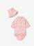 UV protective 3-piece swimsuit rosy 