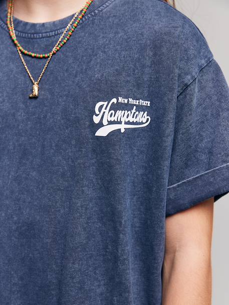 T-shirt dress navy blue 