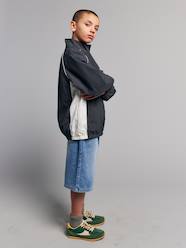 Boys-Long denim bermuda shorts 
