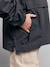 Boy's windcheater to pull on anthracite 