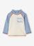 UV protective baby swimwear set grey blue 