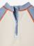 UV protective baby swimwear set grey blue 