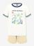 Boy's short pyjamas white 