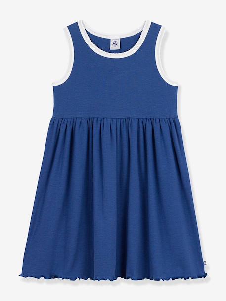 Sleeveless dress navy blue 