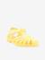 Meduse straw sandals for children yellow 