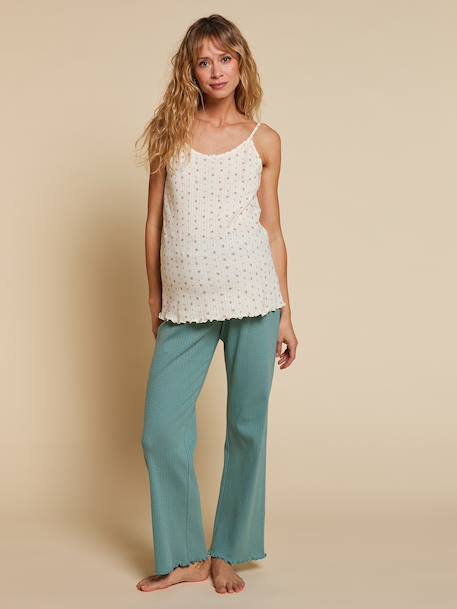 4-piece multi-season maternity set sage green 